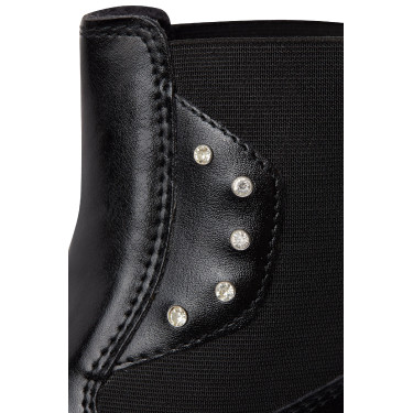 Botas Horze Portland strass infantil Preto