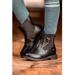 Botas Horze Portland strass infantil Preto