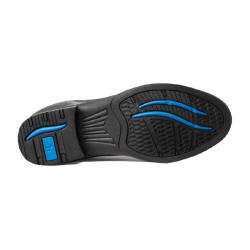 Botas Horze couro Horze Kingston zíper duplo feminino Preto