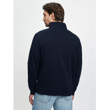Sweat com fecho de correr LeMieux para homem Marinho Azul-marinho Sweat com fecho de correr LeMieux para homem Marinho Azul-marinho