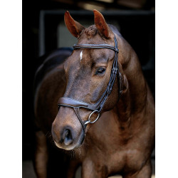 Bridão com noseband fendido Arika LeMieux