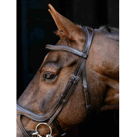 Bridão com noseband fendido Arika LeMieux