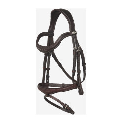Bridon LeMieux Flash Contour Kudos Castanho Bridon LeMieux Flash Contour Kudos Castanho
