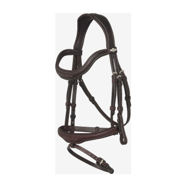 Bridon LeMieux Flash Contour Kudos Castanho Bridon LeMieux Flash Contour Kudos Castanho