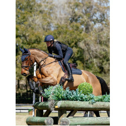 Sela LeMieux Square de Eurojump Self-Cool 3D Marinho Azul-marinho