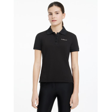 Polo LeMieux Young Rider Clássico Preto Polo LeMieux Young Rider Clássico Preto