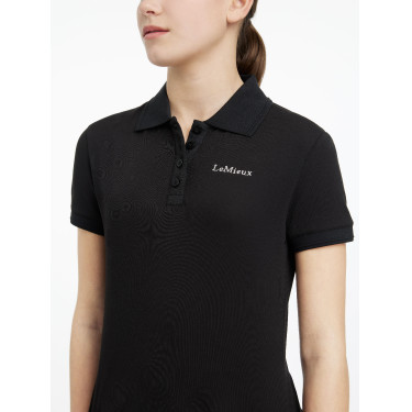 Polo LeMieux Young Rider Clássico Preto Polo LeMieux Young Rider Clássico Preto