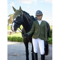 Casaco de competição LeMieux Kennedy Young Rider Verde pinho