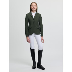 Casaco de competição LeMieux Kennedy Young Rider Verde pinho