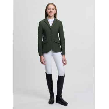 Casaco de competição LeMieux Kennedy Young Rider Verde pinho
