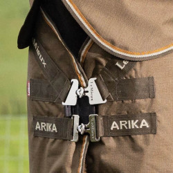 Capa impermeável LeMieux Arika Ripstop 100g Alpino Castanho