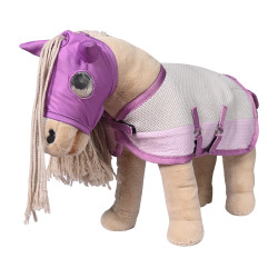 Conjunto anti-moscas para cavalos brinquedo HKM Kids