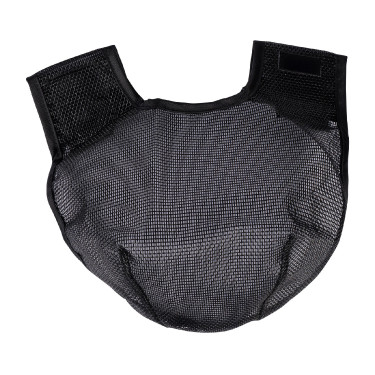 Protetor de nuca equestre HKM com velcro — kit 3 pcs