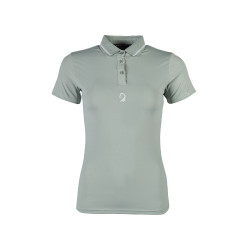Polo feminino de equitação Lauria Garrelli Limone