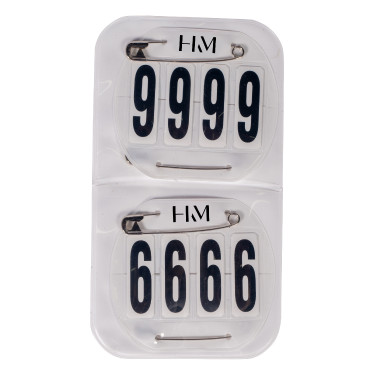 Números de partida HKM Classic Branco