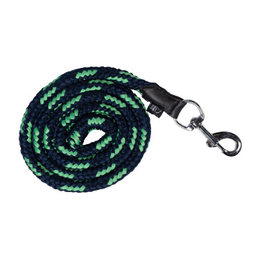 Longe HKM Maui com mosquetão Azul escuro / verde Multicolor