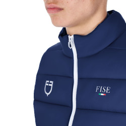Colete equestre masculino Equestro x FISE, slim fit