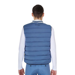 Colete masculino Equestro em nylon Mar de Bering Azul Colete masculino Equestro em nylon Mar de Bering Azul