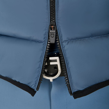 Colete masculino Equestro em nylon Mar de Bering Azul Colete masculino Equestro em nylon Mar de Bering Azul