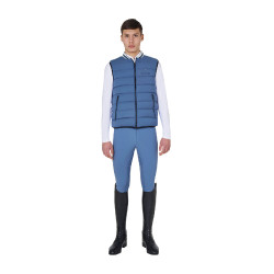 Colete masculino Equestro em nylon Mar de Bering Azul Colete masculino Equestro em nylon Mar de Bering Azul