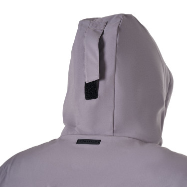 Casaco masculino Equestro impermeável e corta-vento em nylon Cinza gelado Cinzento