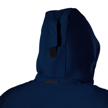 Casaco masculino Equestro impermeável e corta-vento em nylon Blazer marinho Azul-marinho