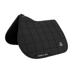 Manta de sela CSO Acavallo Sublime em tecido técnico axadrezado Preto