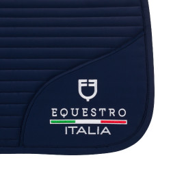 Manta de salto Equestro x FISE com logótipo bordado Blazer marinho Azul-marinho Manta de salto Equestro x FISE com logótipo bordado Blazer marinho Azul-marinho