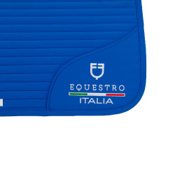 Tapete de dressage Equestro x FISE com logótipo bordado Azul da Savoia