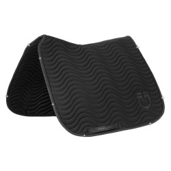 Tapete de dressage Equestro Universe Wave Preto