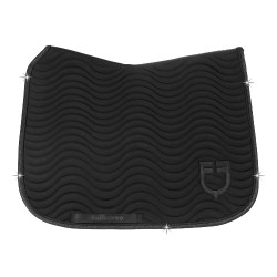 Tapete de dressage Equestro Universe Wave Preto