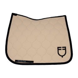 Manta de dressage Equestro acolchoada em formato cebola Oxford bronzeado Rosa