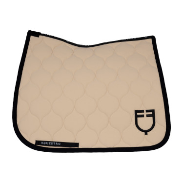 Manta de dressage Equestro acolchoada em formato cebola Oxford bronzeado Rosa
