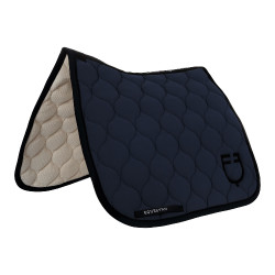Manta de dressage Equestro acolchoada em formato cebola Blazer marinho Azul-marinho