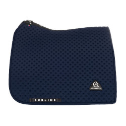 Manta de dressage Acavallo Sublime em tecido técnico com bolinhas Marinho Azul-marinho Manta de dressage Acavallo Sublime em tecido técnico com bolinhas Marinho Azul-marinho