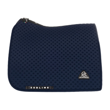 Manta de dressage Acavallo Sublime em tecido técnico com bolinhas Marinho Azul-marinho Manta de dressage Acavallo Sublime em tecido técnico com bolinhas Marinho Azul-marinho