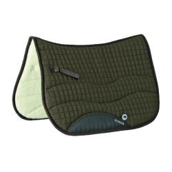 Manta Burioni algodão/lã Scafarda Verde