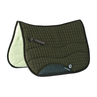 Manta Burioni algodão/lã Scafarda Verde