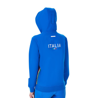 Moletom polar feminino Equestro x FISE Azul da Savoia Moletom polar feminino Equestro x FISE Azul da Savoia