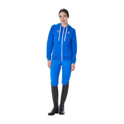Moletom polar feminino Equestro x FISE Azul da Savoia Moletom polar feminino Equestro x FISE Azul da Savoia