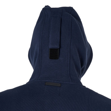 Sweat masculino Equestro EQ com fecho frontal Blazer marinho Azul-marinho