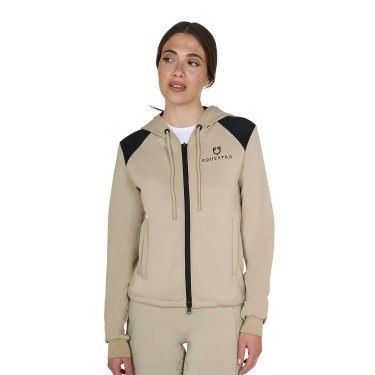 Hoodie cropped feminino equitação Equestro | Equi-Clic