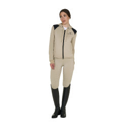 Hoodie cropped feminino equitação Equestro | Equi-Clic