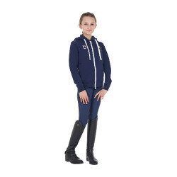 Moletom infantil unissex Equestro x FISE Blazer marinho Azul-marinho