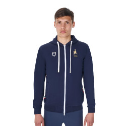 Camisola com capuz homem Equestro x FISE Blazer marinho Azul-marinho