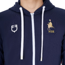 Camisola com capuz homem Equestro x FISE Blazer marinho Azul-marinho