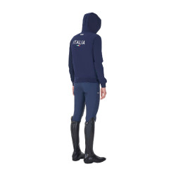 Camisola com capuz homem Equestro x FISE Blazer marinho Azul-marinho