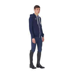 Camisola com capuz homem Equestro x FISE Blazer marinho Azul-marinho