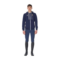 Camisola com capuz homem Equestro x FISE Blazer marinho Azul-marinho