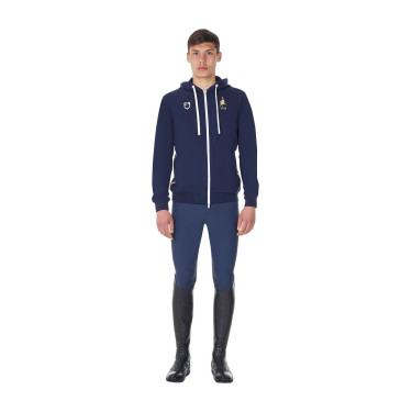 Camisola com capuz homem Equestro x FISE Blazer marinho Azul-marinho